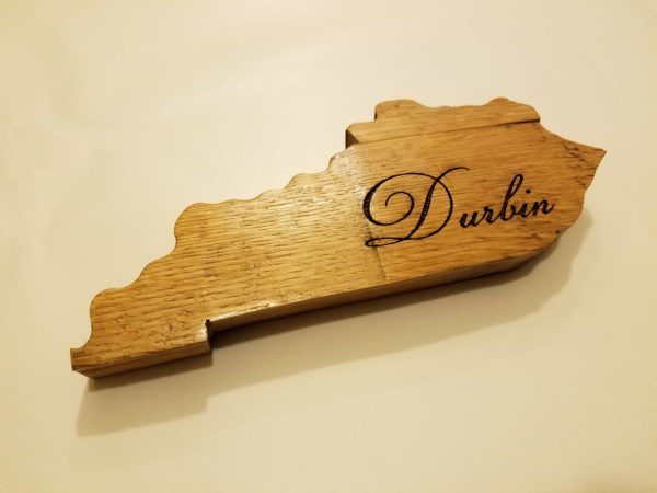 Engraved Kentucky Mini States